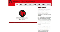 Desktop Screenshot of lpserviceslanka.com